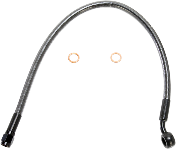 Alternate Length Designer Series Abs-specific Front Brake Line Kit Black, Black Pearl, 1, nordicamoto.ro