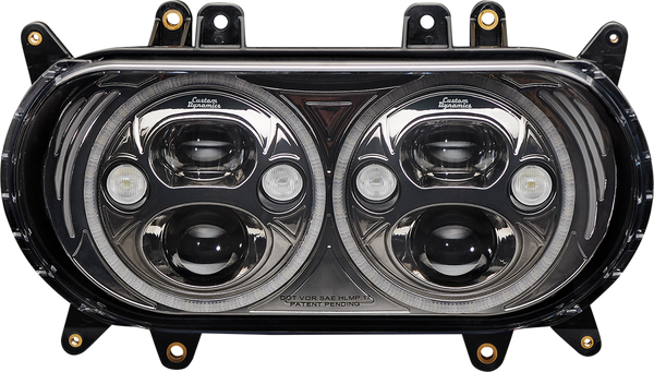 Trubeam® Led Headlamp Black Chrome, 3, nordicamoto.ro