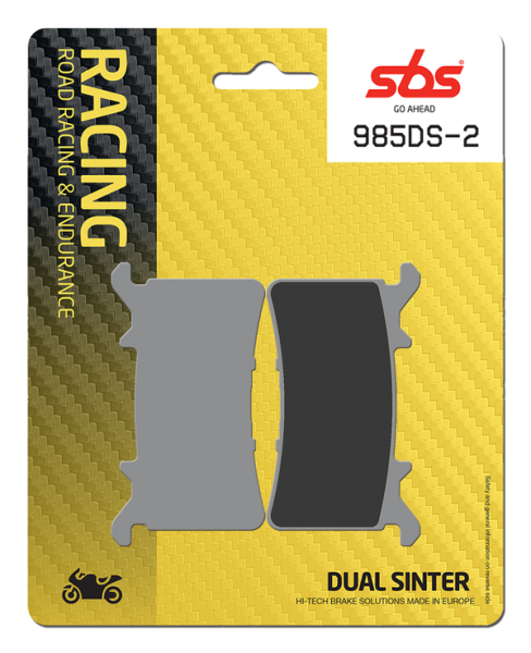 Ds Racing Dual Sintered Brake Pads, 1, nordicamoto.ro