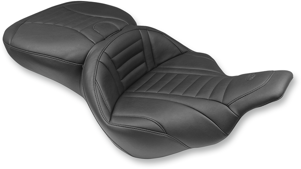 Deluxe Super Touring Seat Black, 1, nordicamoto.ro