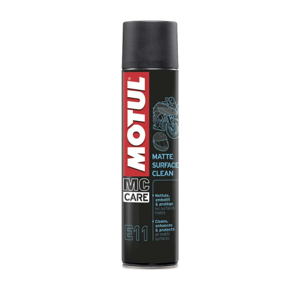 Motul Matte Surface Clean E11 matt felületek tisztítására szolgáló spray – 400 ml, 1, nordicamoto.ro
