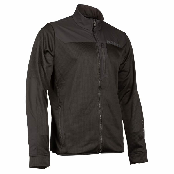 Geaca Snowmobil Klim Mid Layer Alloy Black - Hi-Vis, 18, nordicamoto.ro