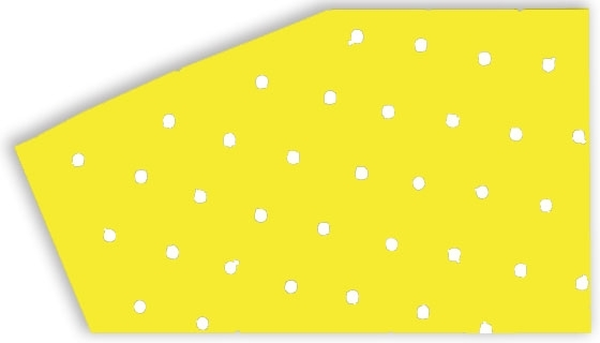Colored Crystal Sheets Yellow, 1, nordicamoto.ro