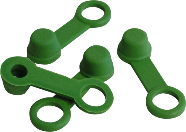 Brake Bleeder Caps Green, 1, nordicamoto.ro