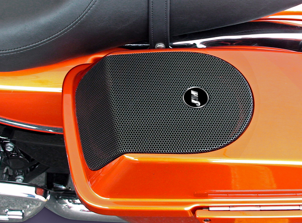 Saddlebag-lid Kit W/rokker® Xxr 5x7” Speakers Black, 2, nordicamoto.ro