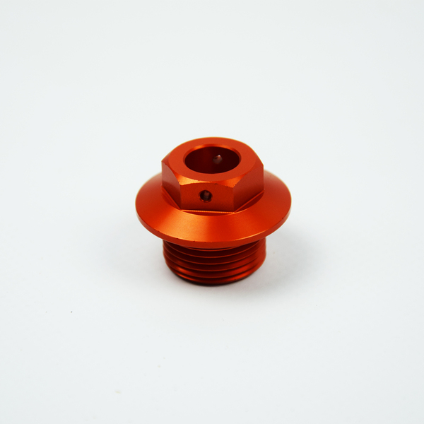 Steering Nut Orange, 2, nordicamoto.ro