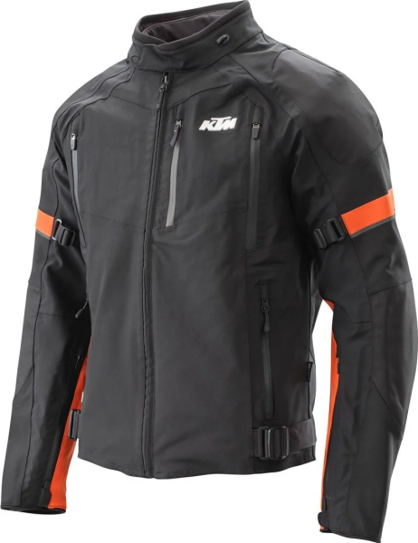 KTM APEX II kabát, fekete/narancssárga, L-es méret, 1, nordicamoto.ro