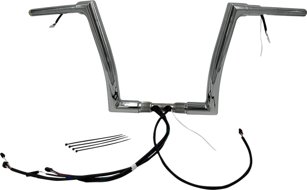 Plug & Play Ez Install 1-1/2(r) Flat Top Handlebar Kit Silver, 2, nordicamoto.ro