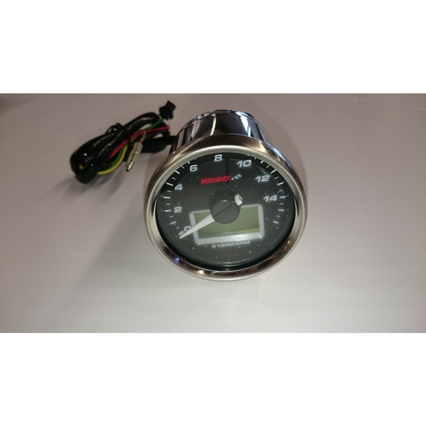 Digital Speedometer/tachometer Chrome, 1, nordicamoto.ro