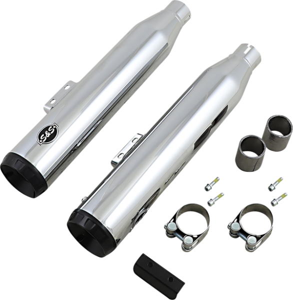 Grand National 50 State Slip-on Mufflers Chrome, 2, nordicamoto.ro