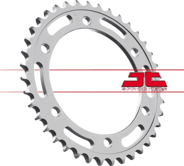 JT SPROCKETS Acél hátsó lánckerék, természetes felületű, 3, nordicamoto.ro