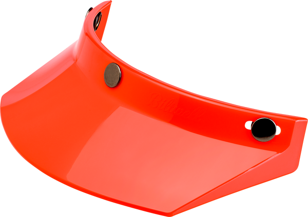 3-snap Moto Helmet Visor Orange ONE SIZE, 1, nordicamoto.ro