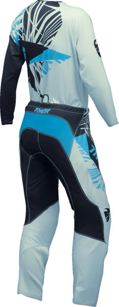 Tricou Dama Thor Sector Split Black/Blue 2XL, 4, nordicamoto.ro