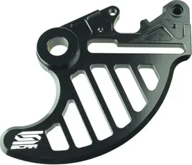 Brake Rotor Guard Anodized, Black, 1, nordicamoto.ro