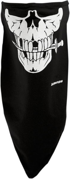 Stretch Skull Half-face Mask Black, 2, nordicamoto.ro