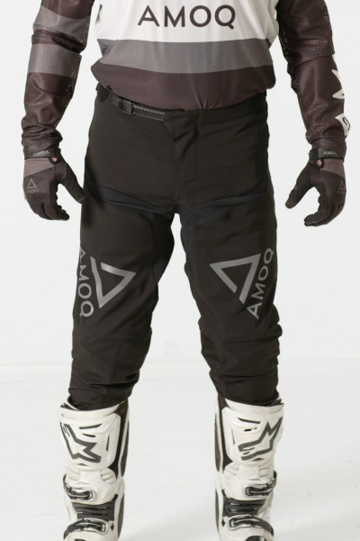 AMOQ Airline Stretch Pants Black/Gray, 36, 1, nordicamoto.ro