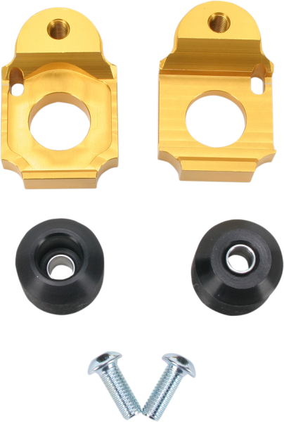 Axle Block Sliders Gold, 1, nordicamoto.ro