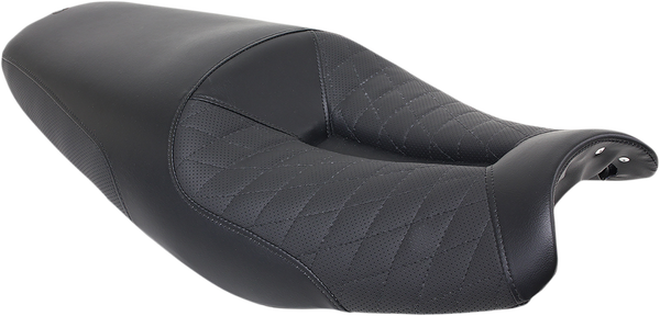 Track Lattice Stitch Seat Black, 1, nordicamoto.ro