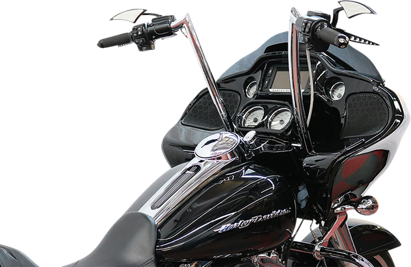 1-1/4(r) Bagger Monkey Bar Handlebar Silver, 2, nordicamoto.ro