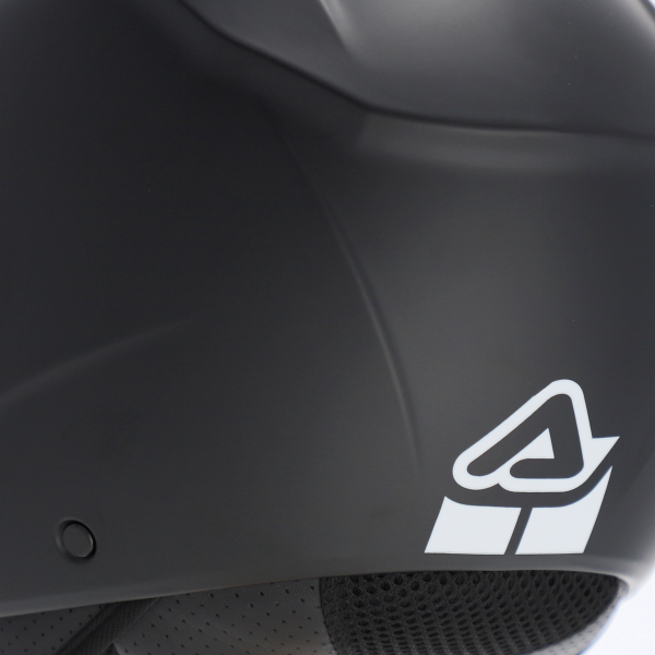 Acerbis Brezza Jet gyermek sisak, fekete, 52-es méret, 4, nordicamoto.ro
