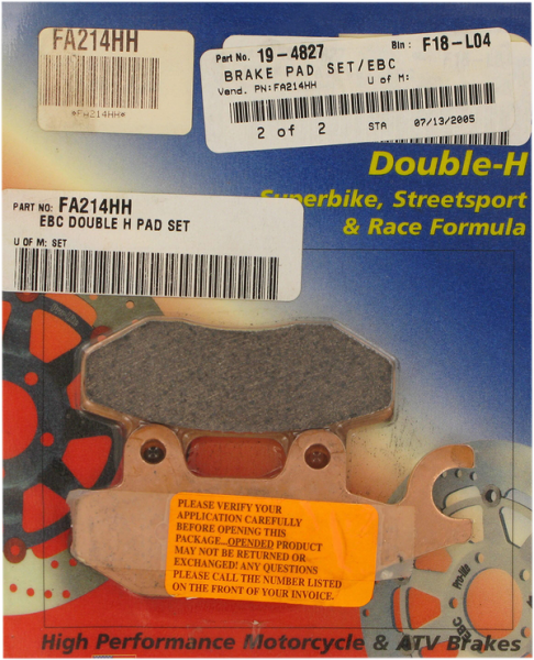Sinterelt fékbetétek (r)hh(r), 1, nordicamoto.ro
