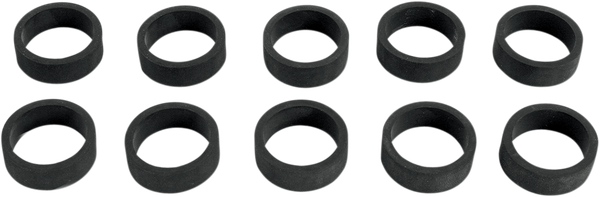 Replacement Rubber Grip Bands Black, 1, nordicamoto.ro