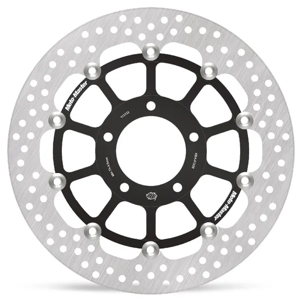 Halo sorozatú úszó rotor, fekete, rozsdamentes acél, 1, nordicamoto.ro