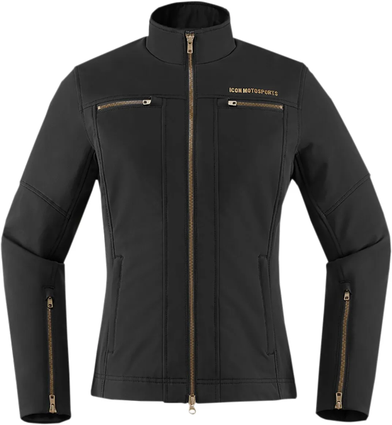 Icon Hella2™ női textildzseki – fekete – XL, 1, nordicamoto.ro