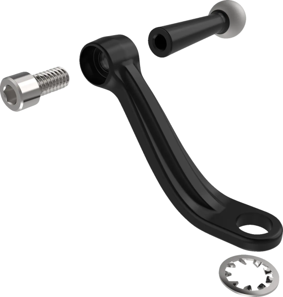 Under Mirror Stem Device Mount Black, 1, nordicamoto.ro