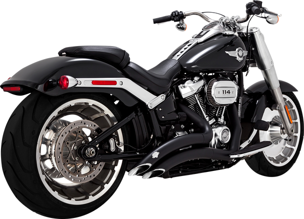 Big Radius Exhaust System Black, 5, nordicamoto.ro