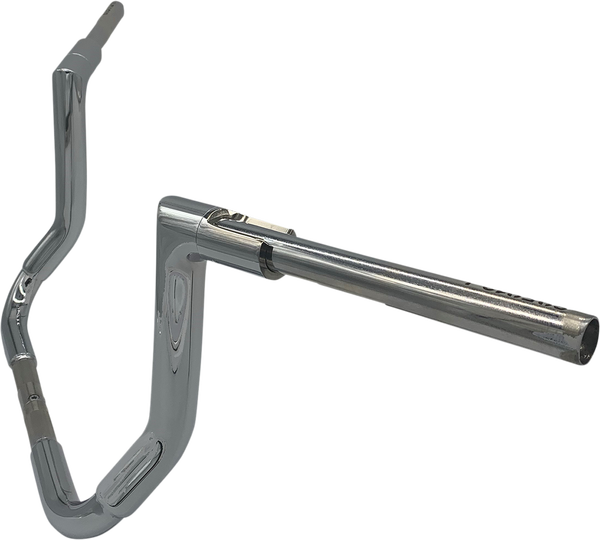 1-1/2(r) Ez Install Flat Top Handlebar Silver, 1, nordicamoto.ro