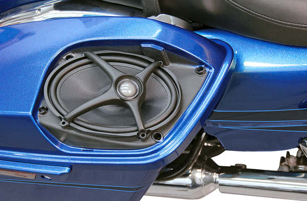 Rokker® Speakers For Boom Saddlebag Lid Kits Black, 3, nordicamoto.ro