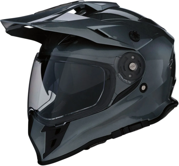 Z1R Range 2.0 sisak, sötét ezüst, XS méret – tökéletes választás azoknak a motorosoknak, akik egy sokoldalú sisakot keresnek kerékpáros és ATV-túrákhoz egyaránt., 1, nordicamoto.ro