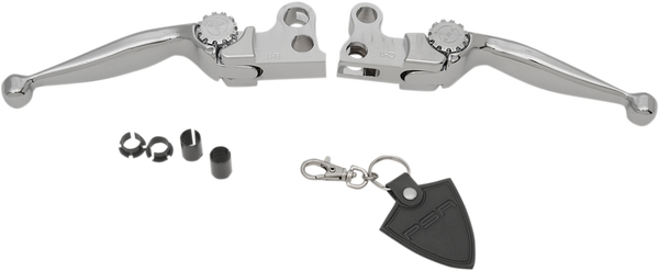 Journey Adjustable Lever Set For Harley Models Black, 2, nordicamoto.ro