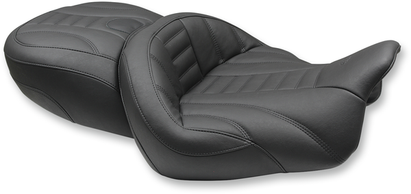 Deluxe Super Touring Seat Black, 1, nordicamoto.ro