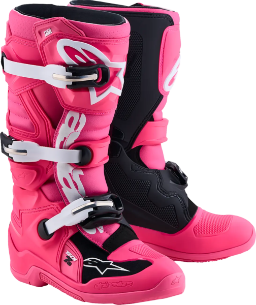 Alpinestars Tech 7S gyermekcsizma, rózsaszín/fehér/fekete, 40,5-es méret, 1, nordicamoto.ro