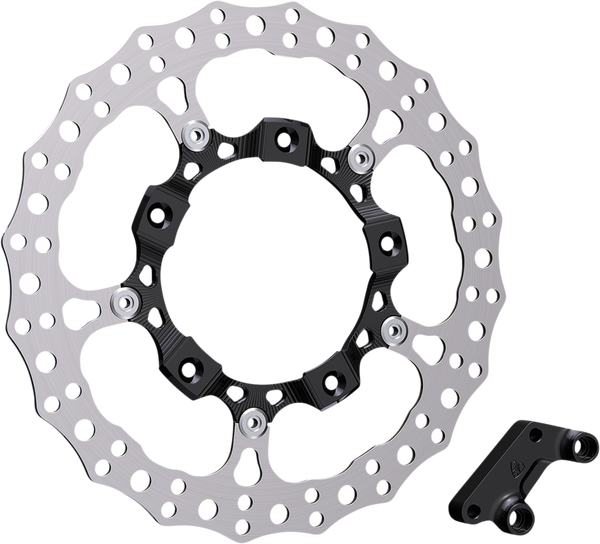 Big Brake 14(r) Full Floating Brake Rotor Kit Black, 1, nordicamoto.ro