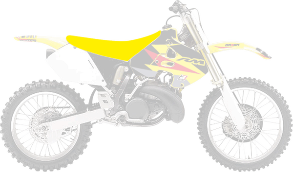 Pyramid Seat Cover Yellow, 1, nordicamoto.ro
