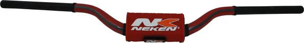Oversized Trial Handlebar Red, White, 2, nordicamoto.ro
