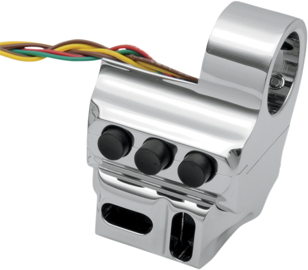 Control Switch Housing Silver, 1, nordicamoto.ro