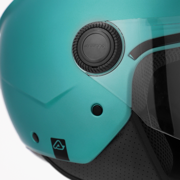 Acerbis Brezza Metallic Turquoise Jet sisak, M-es méret, 4, nordicamoto.ro
