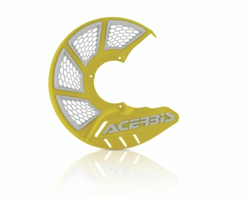 ACERBIS X-BRAKE szellőzőnyílásos első féklemez, piros / kék, 10, nordicamoto.ro
