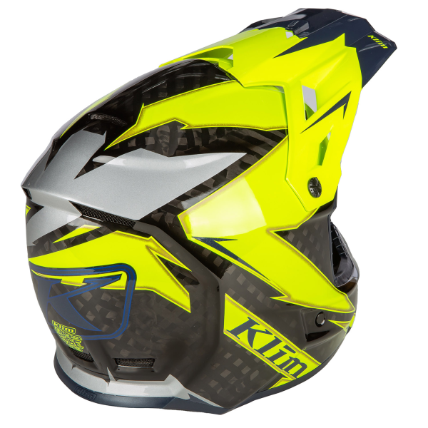 Casca Klim F3 Carbon Off-Road ECE LIGHTNING WHITE, 24, nordicamoto.ro