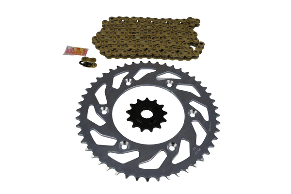 Standard Chain & Sprocket Kit Gold 520, 1, nordicamoto.ro