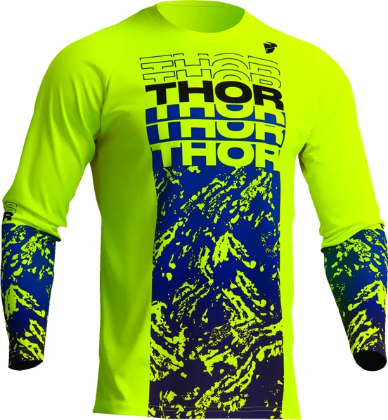 Tricou Copii Thor Sector Atlas Acid/Black/Teal XL, 1, nordicamoto.ro