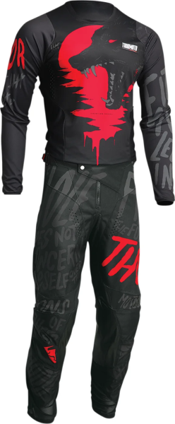 Tricou Thor Pulse Counting Sheep Black/Red M, 1, nordicamoto.ro