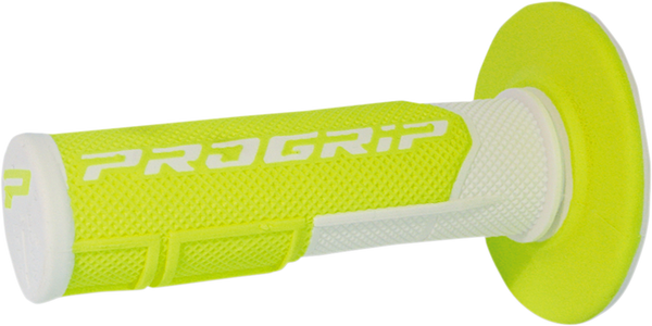 Double Density Grip Fluorescent Yellow, White, 1, nordicamoto.ro