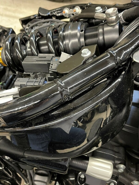 Softail Fully Adjustable Shocks Black, Gray, Bronze, 1, nordicamoto.ro