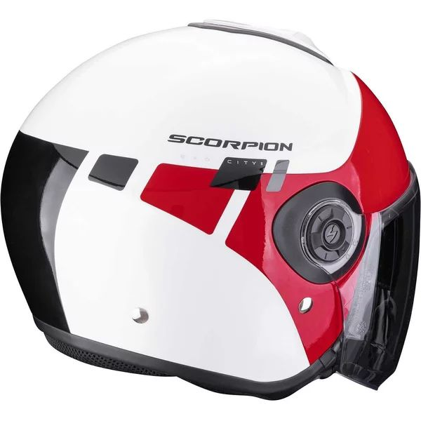 Casca open face/jet SCORPION EXO CITY II MALL M Rosu/Alb, 2, nordicamoto.ro