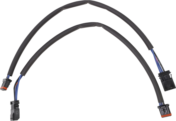 Front Turn Signal Extension Black, 1, nordicamoto.ro